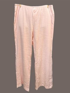 Women’s Pink Pointelle Knit Lounge Pants